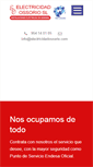 Mobile Screenshot of electricidadossorio.com